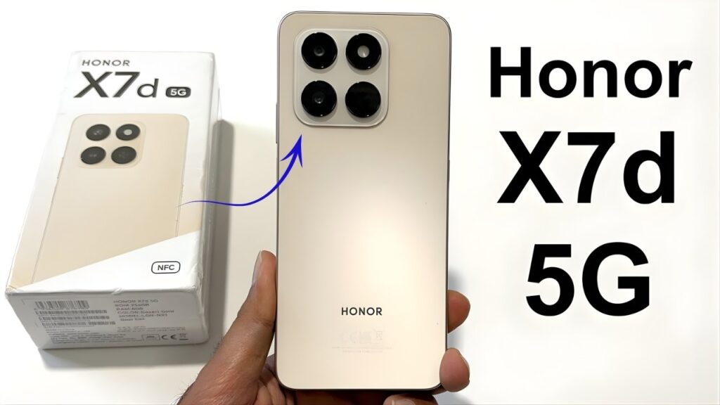 HONOR X7d 5G Launched - A Tough, Smart, and Affordable 5G Smartphone